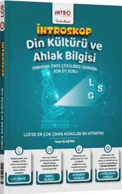 8. Sınıf LGS Din Kültürü ve Ahlak Bilgisi İntroskop Soru Bankası - Hami Ulaştan kitap kapağı