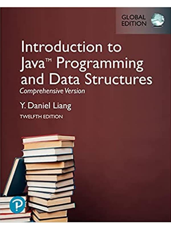 Introduction To Java Programming And Data Structures - Pearson kitap kapağı