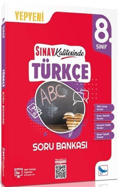 8.Sınıf Türkçe Sınav Kalitesinde Soru Bankası | Sınav Yayınları (İnce Kapak)  - Resim 1