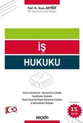 İş Hukuku - Ercan Akyiğit kitap kapağı