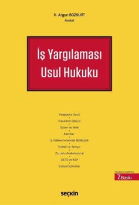 İş Yargılaması Usul Hukuku - H. Argun Bozkurt kitap kapağı