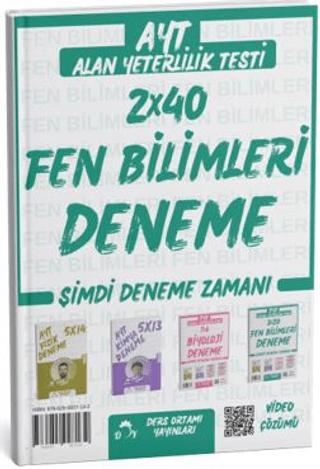 2025 AYT Fen Bilimleri 2 Deneme Tamamı Video Çözümlü | Ders Ortamı Yayınları (Ciltsiz)  - Resim 1