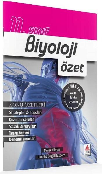 11. Sınıf Biyoloji Özet | Delta Kültür-Eğitim (İnce Kapak)  - Resim 1