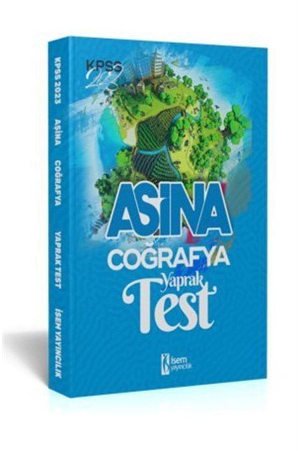 2023 İsem KPSS Aşina Coğrafya Çek Kopart Yaprak Test - Komisyon kitap kapağı