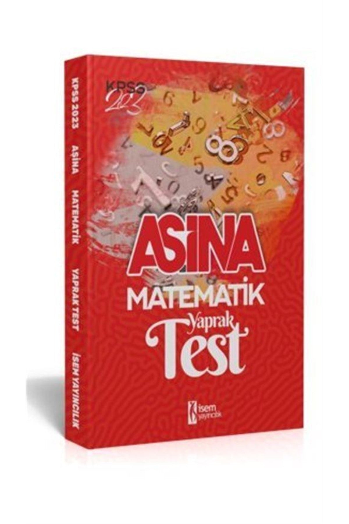 2023 İsem KPSS Aşina Matematik Çek Kopart Yaprak Test - Komisyon kitap kapağı