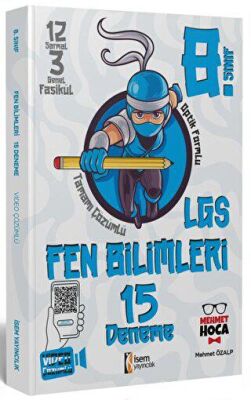 8. Sınıf Fen Bilimleri 15 Deneme - Mehmet Özalp kitap kapağı