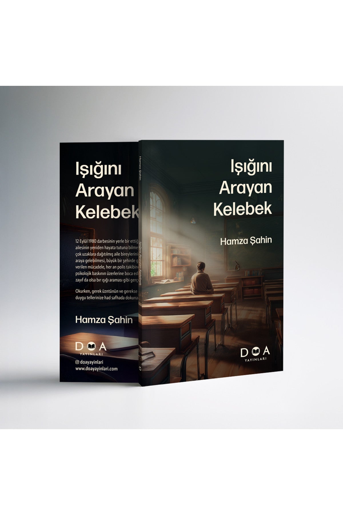 Işığını Arayan Kelebek - Hamza Şahin kitap kapağı