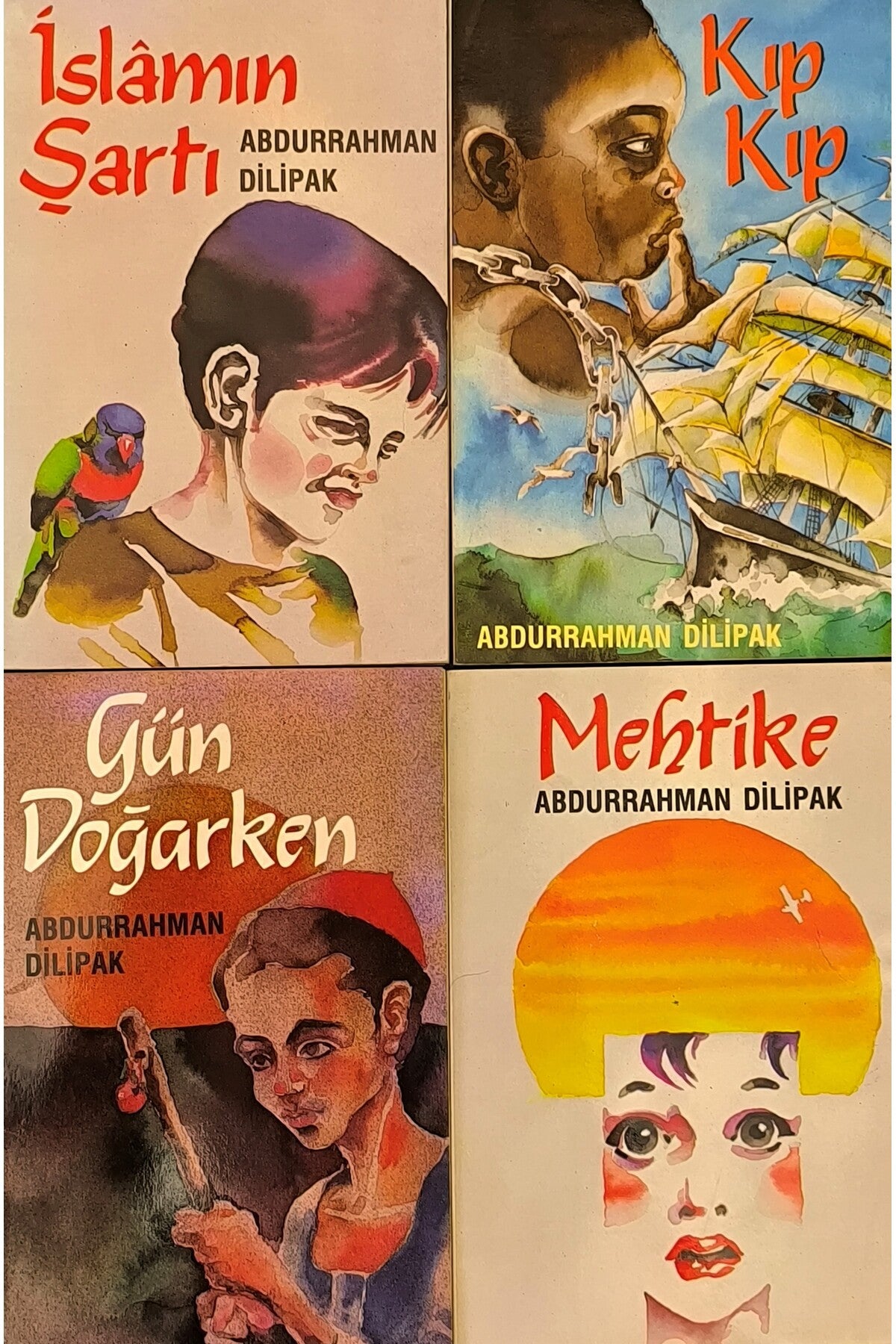 İslamın Şartı - Kıp Kıp - Gün Doğarken - Mehtike / Abdurrahman Dilipak ( 4 Kitap) kitap kapağı