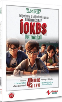 7. Sınıf İOKBS 4 lü Deneme İşleyen Zeka - İşleyen Zeka Komisyon kitap kapağı