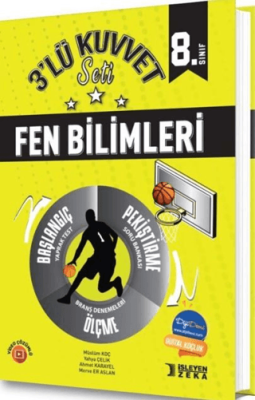 8. Sınıf Fen Bilimleri 3 lü Kuvvet Serisi Seti - Müslüm Koç kitap kapağı