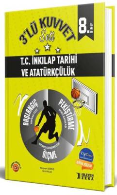8. Sınıf T. C. İnkılap Tarihi 3 lü Kuvvet Serisi Seti - Kolektif kitap kapağı