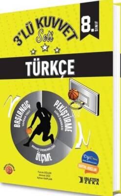 8. Sınıf Türkçe 3 lü Kuvvet Serisi Seti - Faruk Güler kitap kapağı
