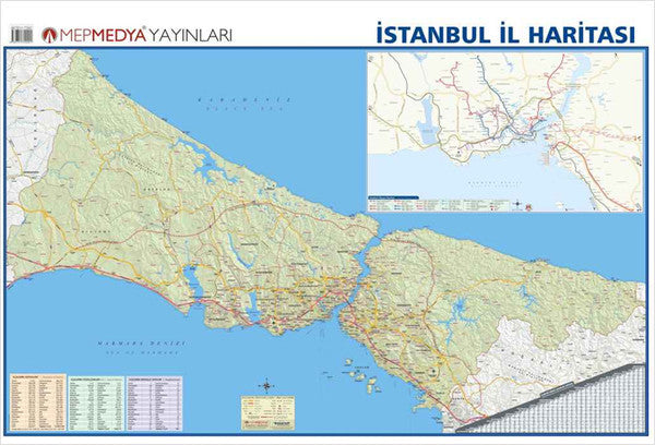 İstanbul İl Duvar Haritası - Kolektif kitap kapağı