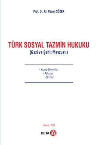 Türk Sosyal Tazmin Hukuku | Beta Yayınevi (Ciltsiz)  - Resim 1