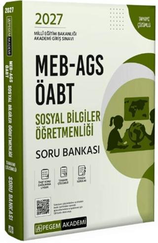 2027 MEB AGS ÖABT Sosyal Bilgiler Öğretmenliği Soru Bankası | Pegem Akademi Yayıncılık (Ciltsiz)  - Resim 1