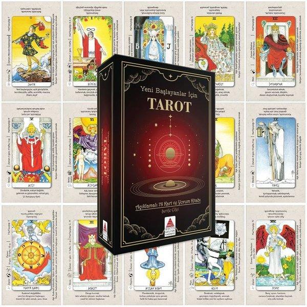 Yeni Başlayanlar için Tarot - Açıklamalı 78 Kart ve Yorum Kitabı | Delta Kültür Yayınevi (İnce Kapak)  - Resim 3
