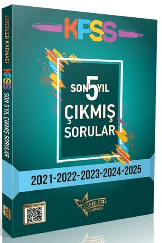 KPSS Son 5 Yıl Çıkmış Sorular (2021-2025) | Liderler Karması Yayınları (Ciltsiz)  - Resim 1