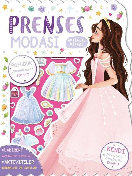 Prenses Modası - Çıkartmalı Aktivite Kitabı | İndigo Çocuk (İnce Kapak)  - Resim 1