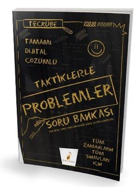 Tecrübe Taktiklerle Problemler Tamamı Dijital Çözümlü Soru Bankası | Pelikan Yayınları (İnce Kapak)  - Resim 1
