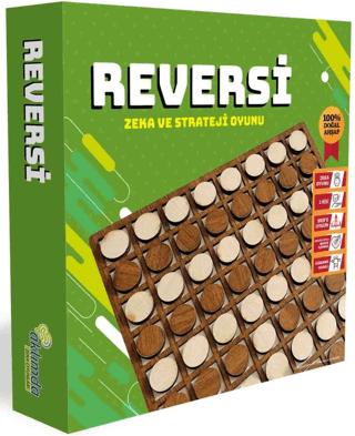 Reversi (Ahşap) | Aklımda Zeka Oyunları - Resim 1