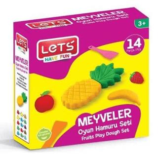 LETS Oyun Hamuru Meyveler Seti | Lets - Resim 1