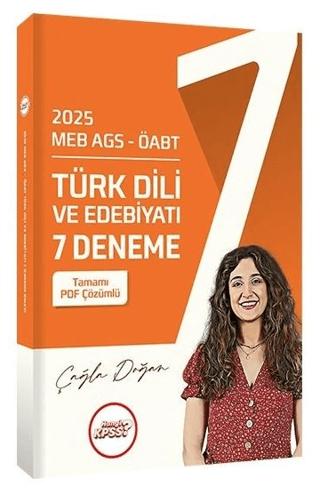 MEB-AGS ÖABT Türk Dili ve Edebiyatı 7 Deneme | Hangi KPSS Yayınları (Ciltsiz)  - Resim 1