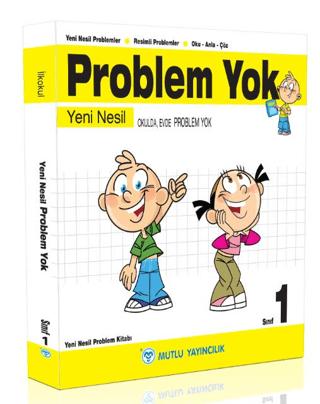 1. Sınıf Matematik Problem Yok | Mutlu Yayıncılık (Ciltsiz)  - Resim 1