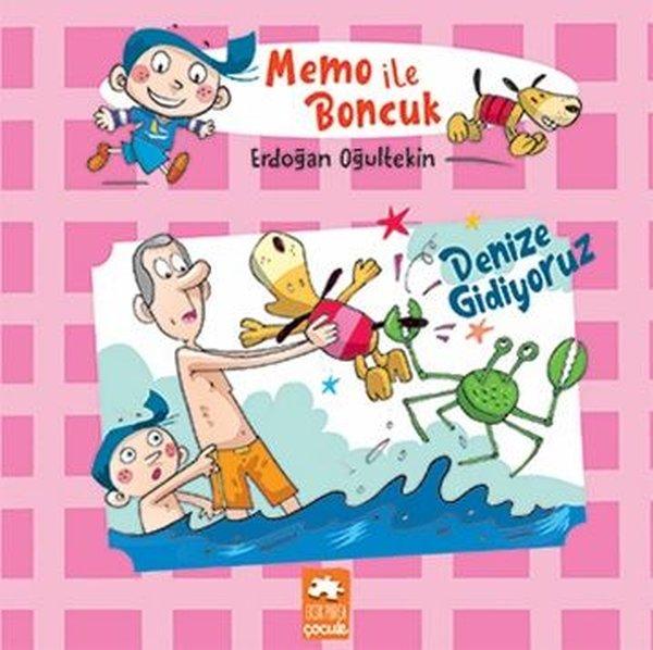 Memo ile Boncuk - Denize Gidiyoruz | Eksik Parça Yayınları (İnce Kapak)  - Resim 1