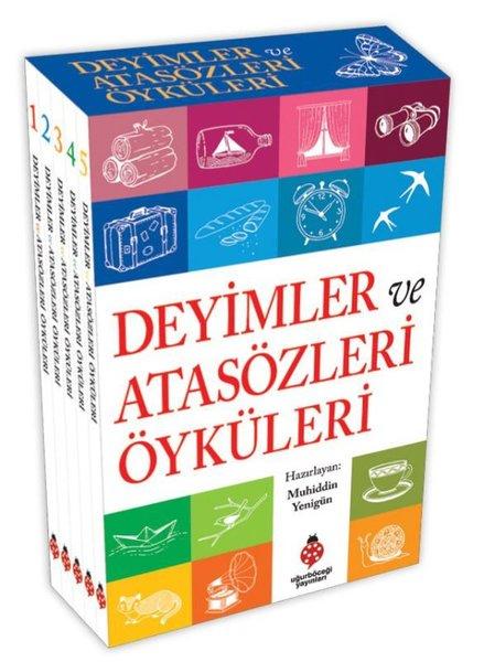 Deyimler ve Atasözleri Öyküleri Seti - 5 Kitap Takım | Uğurböceği (İnce Kapak)  - Resim 1
