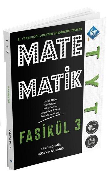 TYT Matematik El Yazısı Konu Anlatım 3. Fasikül | KR Akademi (İnce Kapak)  - Resim 1