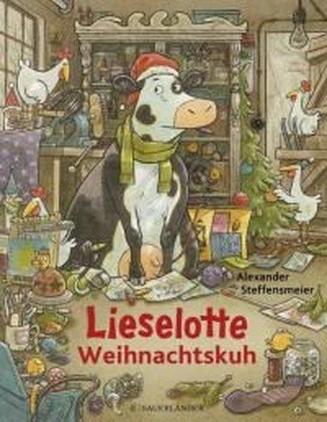 Lieselotte Weihnachtskuh | FISCHER KJB (Ciltli)  - Resim 1