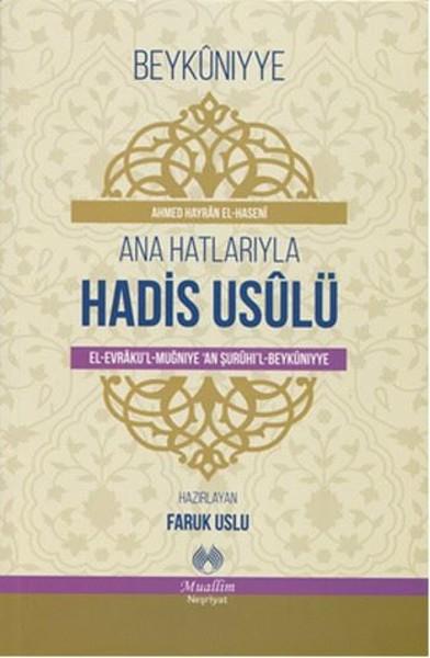 Ana Hatlarıyla Hadis Usulü | Muallim Neşriyat (İnce Kapak)  - Resim 1