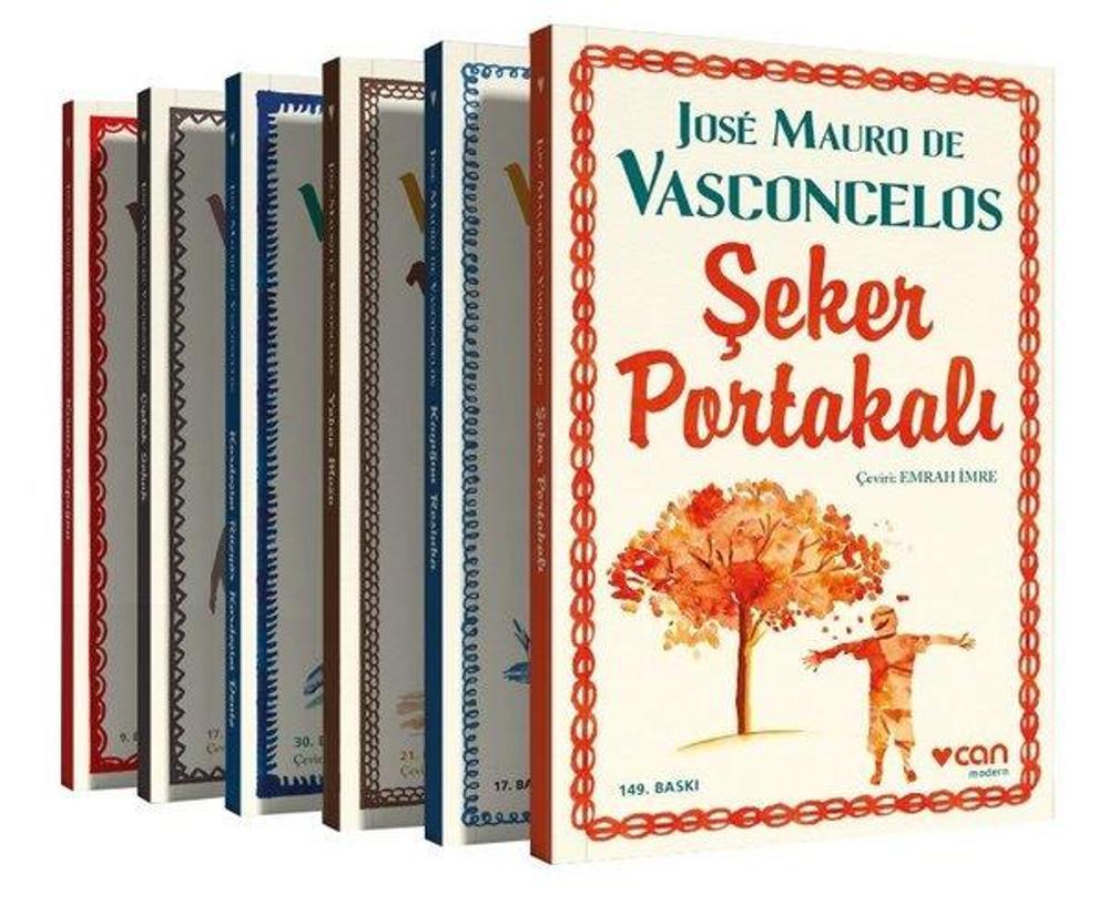 Jose Mauro De Vasconcelos 1.Set - 6 Kitap Takım | Can Yayınları