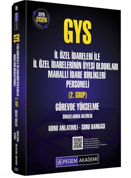 2026 GYS İl Özel İdareleri ile İl Özel İdarelerinin Üyesi Oldukları Mahalli İdare Birlikleri Persone | Pegem Akademi Yayıncılık (İnce Kapak)  - Resim 1