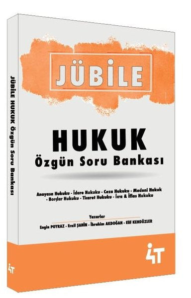 Jübile Hukuk Özgün Soru Bankası - Kolektif kitap kapağı