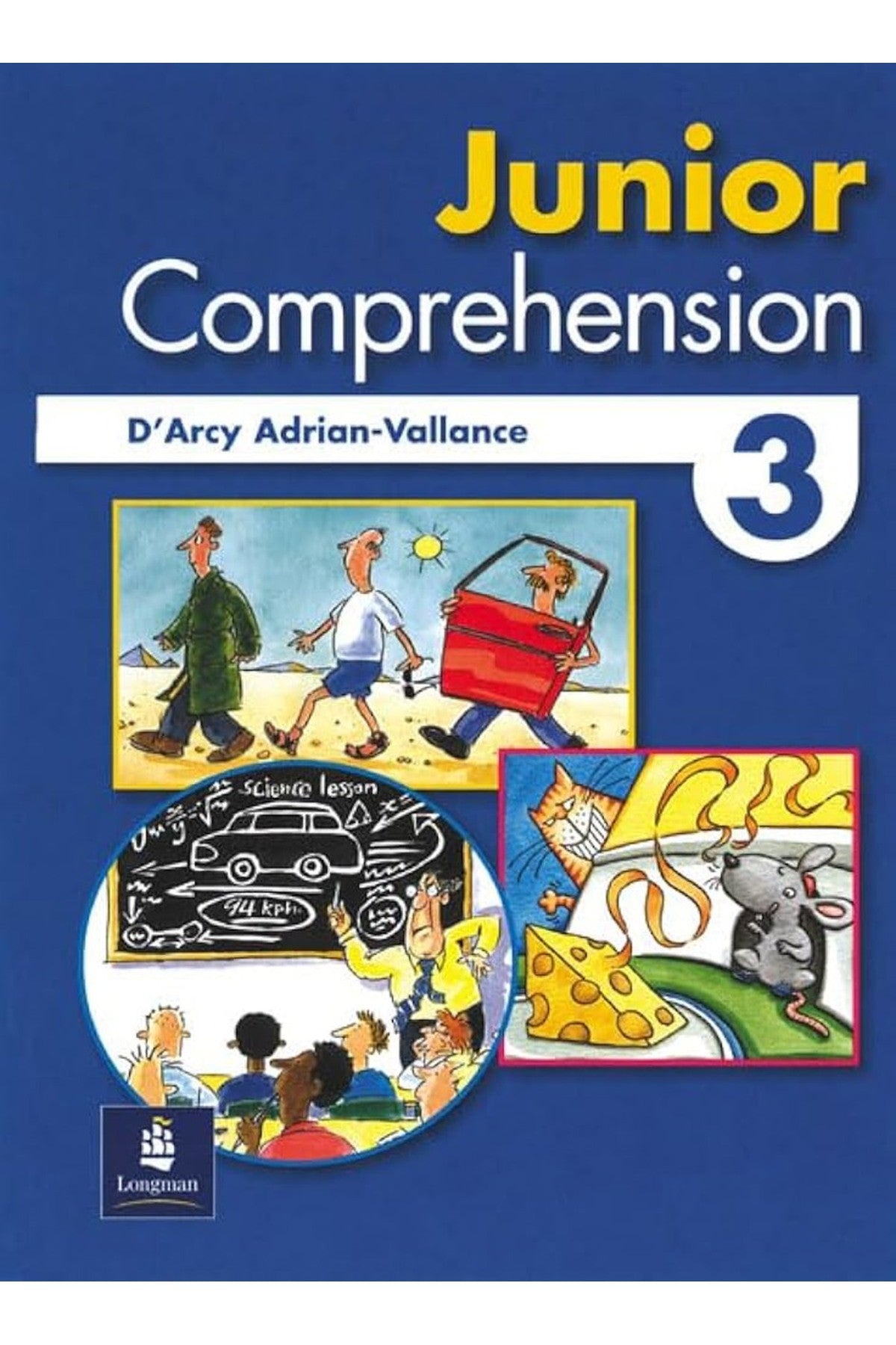 Junior Comprehension 3 - D' Arcy Adrian - Vallance kitap kapağı