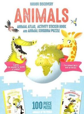Junior Discovery Box: Animals - Kolektif kitap kapağı