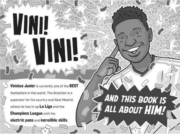 Football Superstars: Vinicius Jr Rules | Hachette Children (İnce Kapak)  - Resim 2
