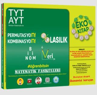 TYT AYT Matematik Fasikülleri - Permütasyon, Kombinasyon, Olasılık, Binom, Veri Eko