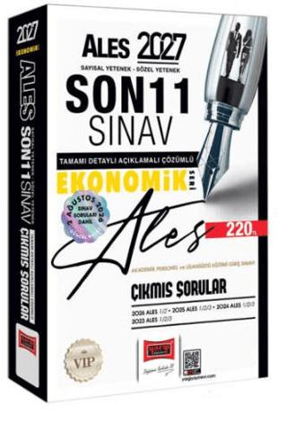 2027 ALES Sayısal-Sözel Yetenek Son 11 Sınav Çıkmış Sorular | Yargı Yayınevi (Ciltsiz)  - Resim 1