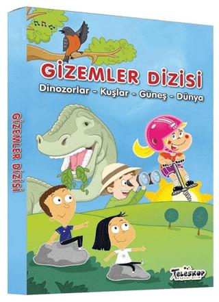 Gizemler Dizisi 4 Kitap Takım | Teleskop Popüler Bilim (Ciltsiz)  - Resim 1