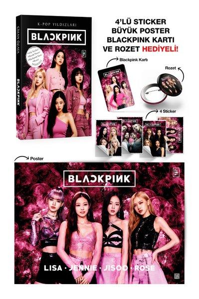 Blackpink: K-Pop Yıldızları - Büyük Poster, Blackpink Kartı, 4’lü Sticker ve Rozet Hediyeli | Parodi Yayınları (İnce Kapak)  - Resim 1