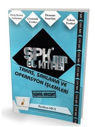 SPK´nın El Kitabı - Takas, Saklama ve Operasyon İşlemleri | Pelikan Tıp Teknik Yayıncılık (Ciltsiz)  - Resim 1