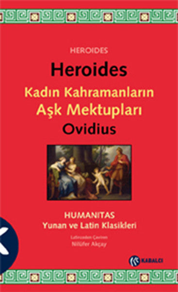 Kadın Kahramanların Aşk Mektupları - Publius Ovidius Naso (Ovide) kitap kapağı