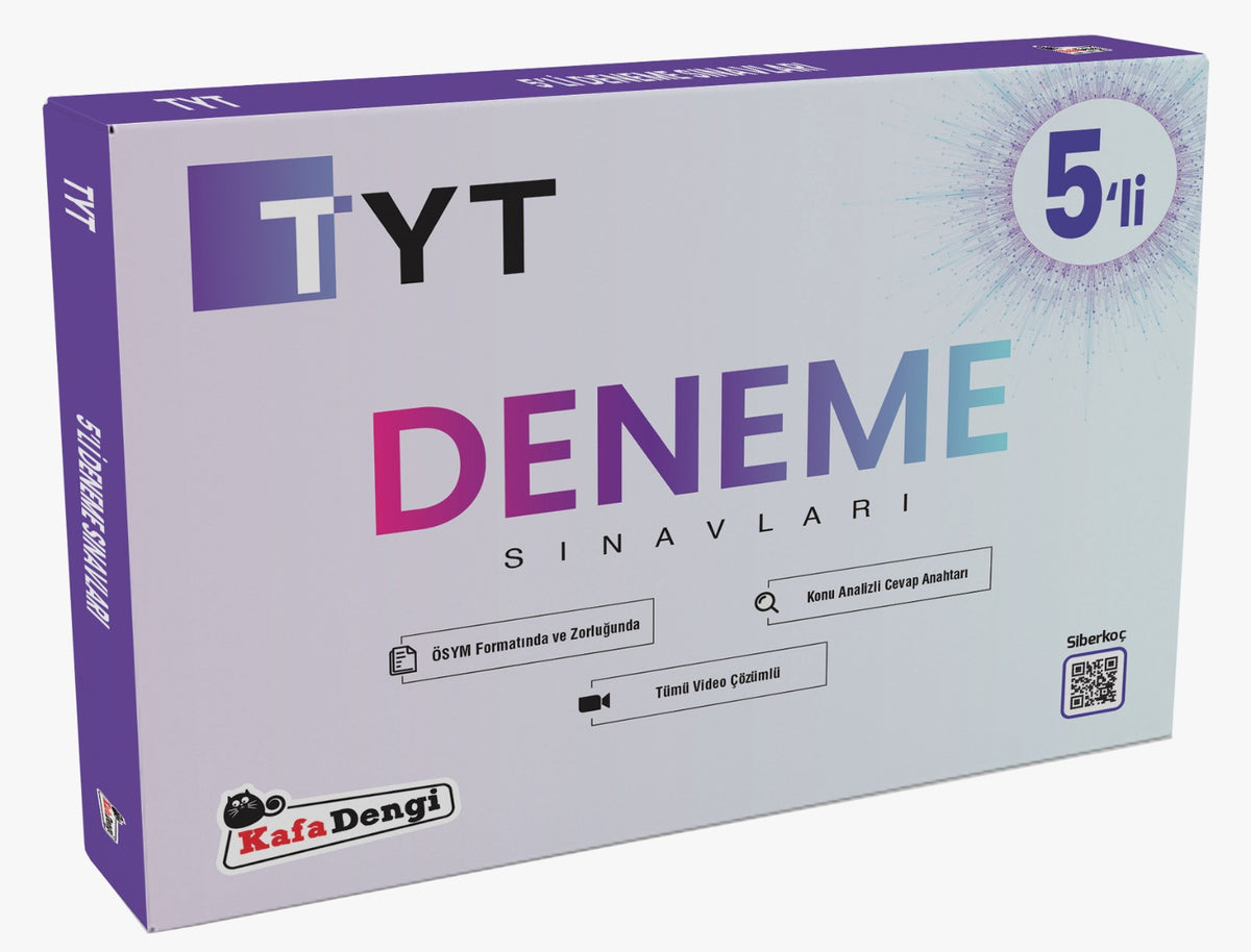 Kafadengi 2024 Tyt 5 Li Paket Deneme Sınavı - Kolektif kitap kapağı