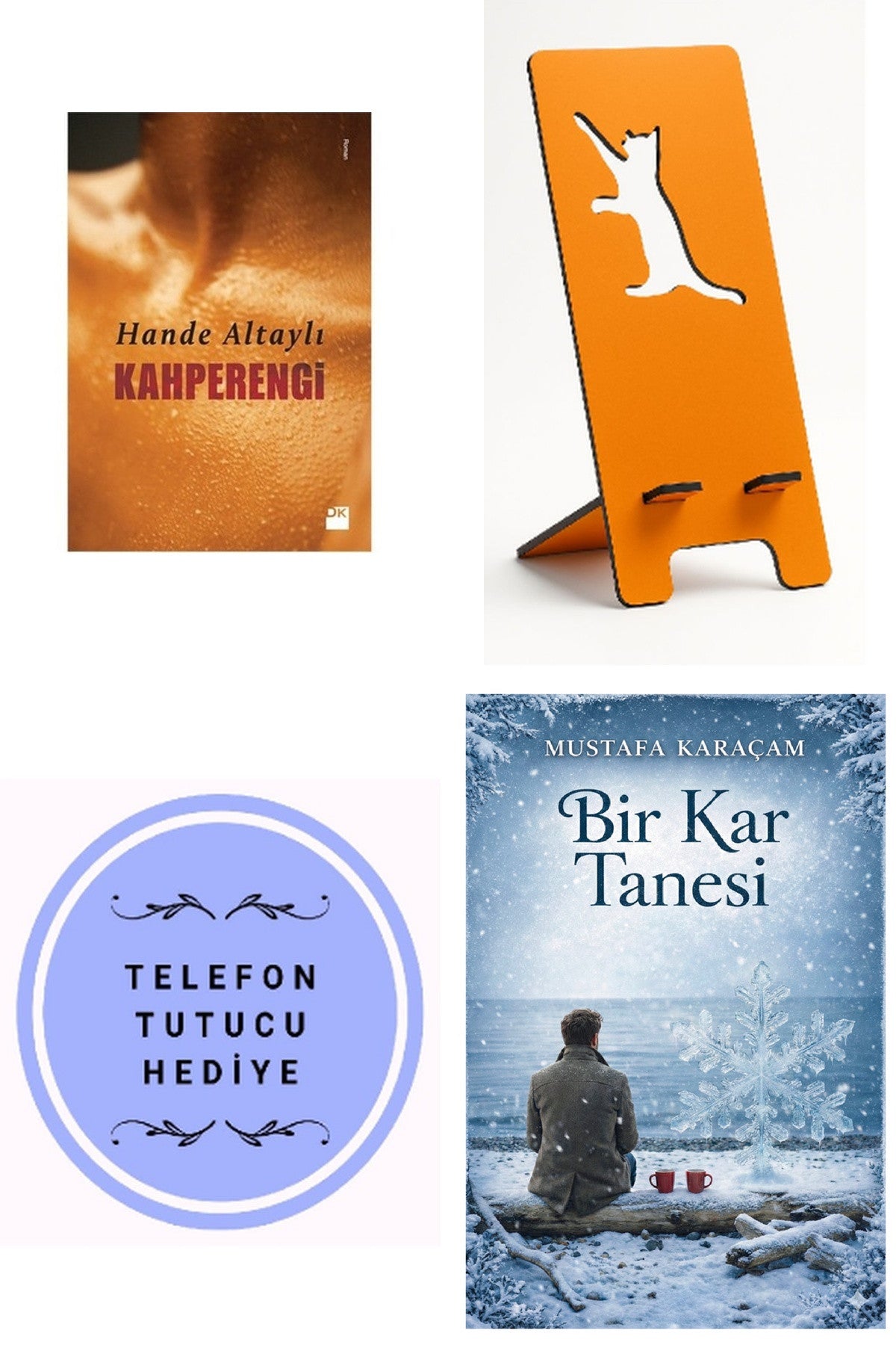 Kahperengi - Hande Altaylı + Telefon Tutucu + Bir Kar Tanesi kitap kapağı