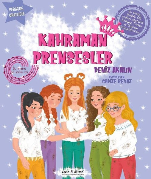 Lena&Mama Yayıncılık Kahraman Prensesler - Deniz Akalın kitap kapağı