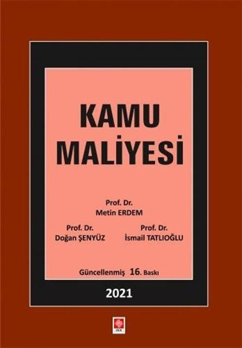 Kamu Maliyesi - Kolektif kitap kapağı