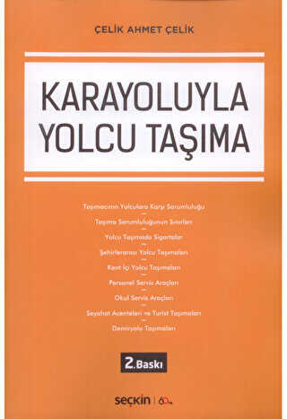 Karayoluyla Yolcu Taşıma - Çelik Ahmet Çelik kitap kapağı