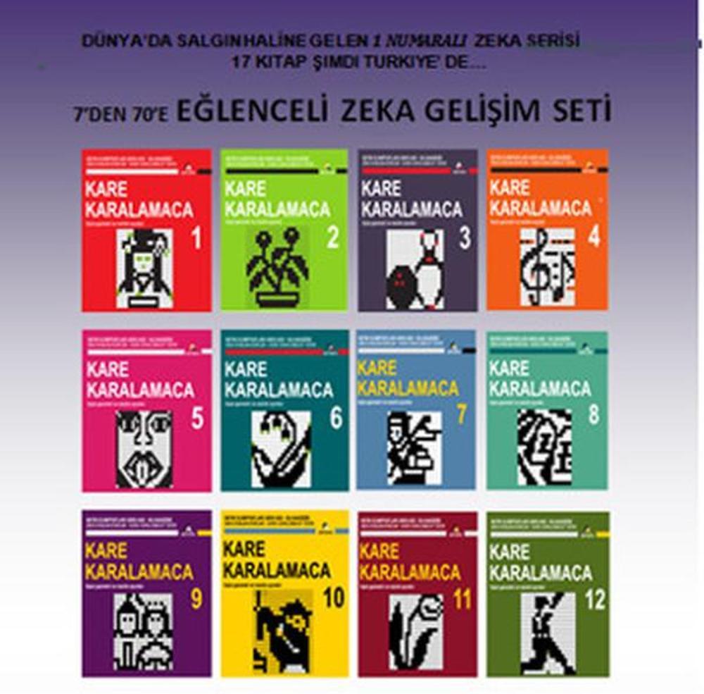 Kare Karalamaca Serisi (12 kitap) | Ekinoks